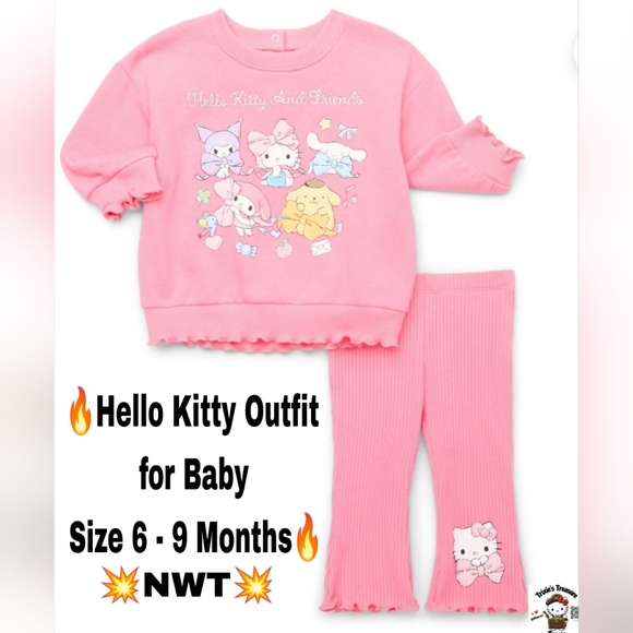 Hello Kitty Other - Hello Kitty Baby Outfit - Size 6-9 Months